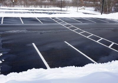 Commercial Parking Lot Snow Plowing Service